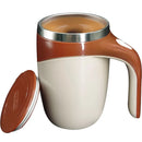 Copo Caneca Térmica Automática Misturadora de Café, Shake e Bebidas 380ml