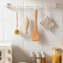 10 Peças de Suportes Giratórios 360° para Postes – Ganchos Retráteis Adesivos Sem Furos