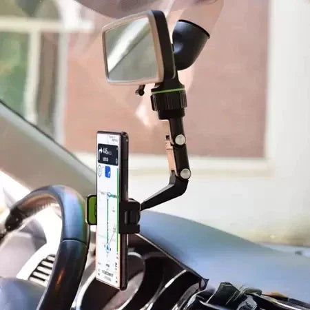 Suporte Multifuncional Carro Espelho Retrovisor e Mesa universal GPS para celular automóvel