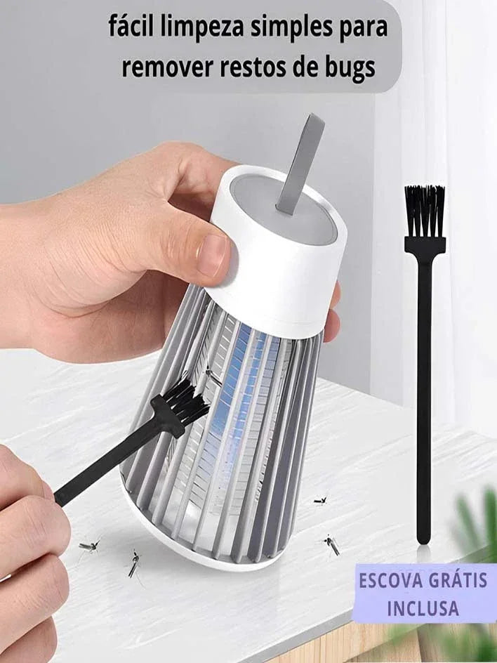 Luminária Anti- Mosquito Repelente Elétrico Lâmpada U.V