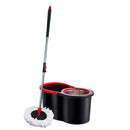 Kit Mop Giratório com Balde Inox - Acabou a Dor nas Costas Para Limpar