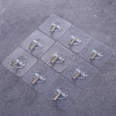 Kit 30 Ganchos Adesivos de Parede – Organização prática em qualquer ambiente!